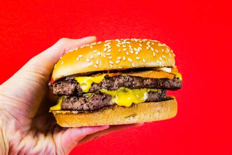 MCDONALD S DOUBLE QUARTER POUNDER WITH BACON AND CHEESE McDonald S Recently Upgraded The Beef