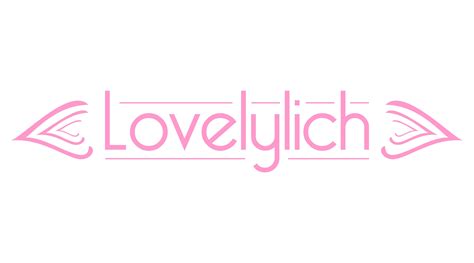 Elegant Playful Cosmetics Logo Design For Lovelylich By Guns Shafa