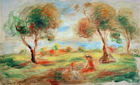 Arenoir Landschaft Bei Cagnes Sur Mer Pierre Auguste Renoir As Art