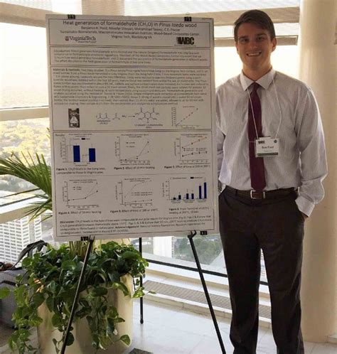 Poster Competition Win Sustainable Biomaterials Virginia Tech