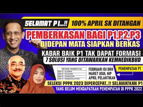 Selamat Sk P Terbit April Kabar Baik Bagi P Tanpa