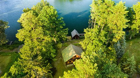 Mit 3/5 von reisenden bewertet. Ferienhaus am See mit Hund alleinlage - Blockhaus ...