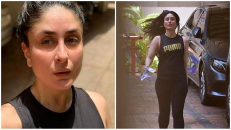 Kareena Kapoor Khan Looks All Motivated As She Jogs Around Her Building