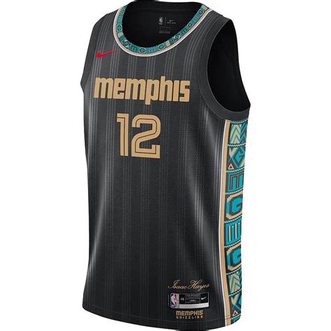 Regata Memphis Grizzlies City Edition 12 Morant Green Day Sports