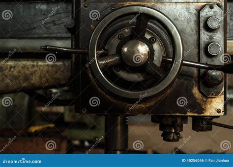 The Old Machine Parts Stock Photo Image Of Mechanics 40256046