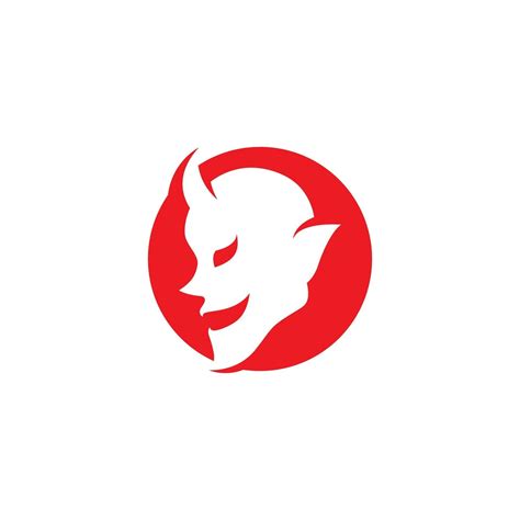 Red Devil Logo Vector Icon Template 3159028 Vector Art At Vecteezy