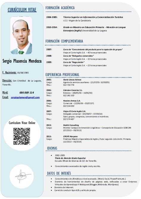 La regla ahora es enviar tu cv por una vía electrónica y, aunque existen muchos formatos para hacerlo, lo cierto es que el curriculum vitae en pdf es uno de los más populares que existen. CV PDF :: Sergio Plasencia Mendoza