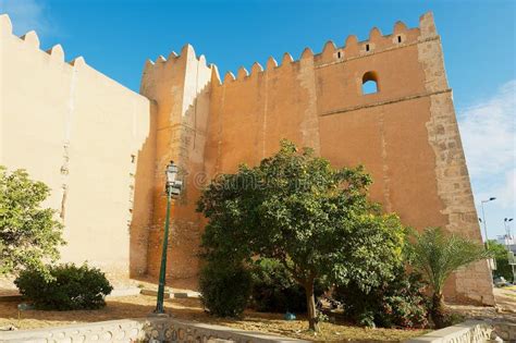 View To The Wall And Towers Of The Sfax Medina In Sfax Tunisia