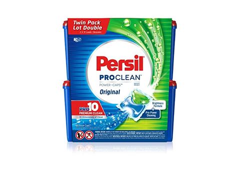 The results did not surprise us as persil also currently holds the number one spot in our best laundry detergent roundup. Persil ProClean Power-Caps Laundry Detergent, Original ...