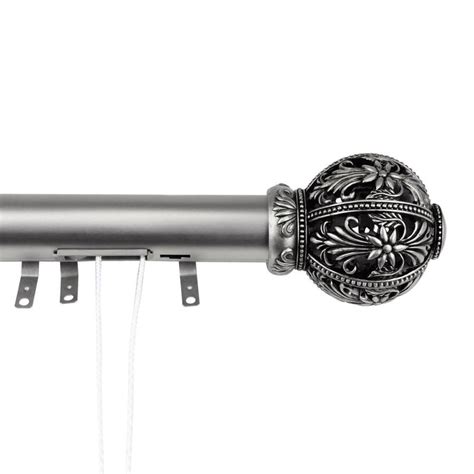 4.8 out of 5 stars 23. Rod Desyne Elite Lacey 48-in To 84-in Steel Traverse Curtain Rod at Lowes.com