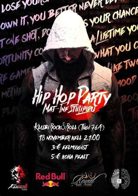 Poster Design Hip Hop Party By Rezonare On Deviantart
