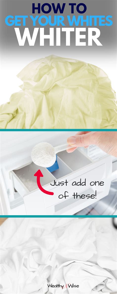 Wash clothing as you normally do. 5 Tips to Keep your Whites White | Cleaning white clothes ...