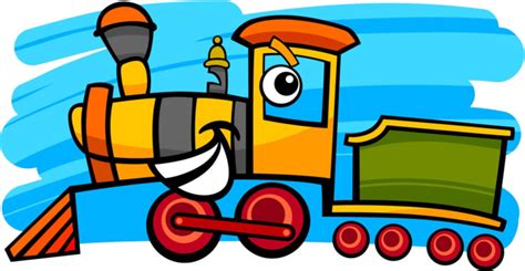 Cartoon Locomotive Png Vector Psd And Clipart With Transparent