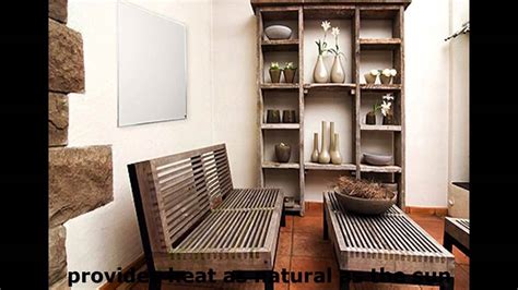For heat from electricity, you can get wall panel heaters, which work by convection and are often used to supplement storage heaters. Infrared Heating Panels:Energy Efficient Electric Heaters ...
