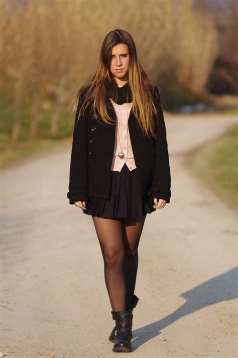 Fabulous Dressed Blogger Woman Elenora From Italy