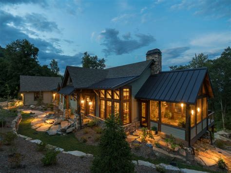 Acm Design Award Winning Mountain Home Architects Asheville Nc