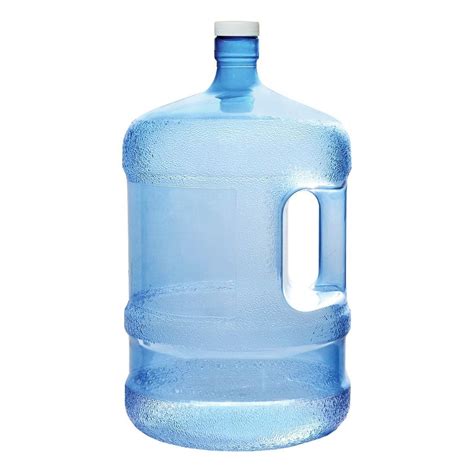 5 Gallon Pvc Plastic Reusable Water Bottle Container Jug