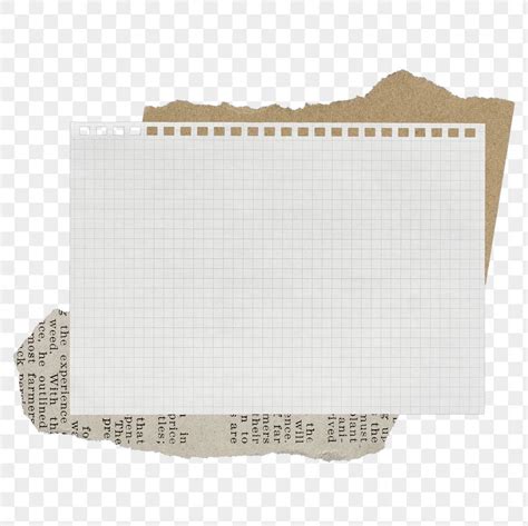 Note Paper Png Collage Element Aesthetic Stationery On Transparent