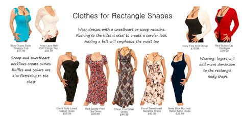 Clothes For Rectangle Body Shapes Womensfashion Apple Body