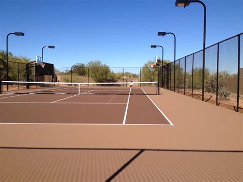 Tennis Court Construction Renovation General Acrylics
