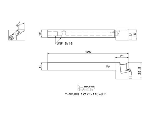 Iscar Cutting Tools Metal Working Tools Y Svjcr S Jhp 3404144 Y