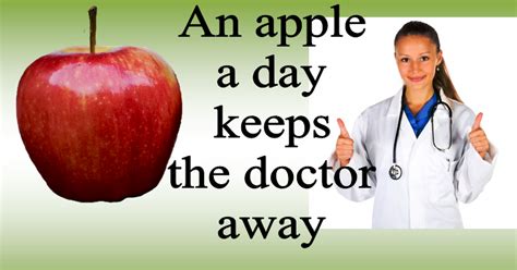 My English Classroom Idiom An Apple A Day Keeps The Doctor Away