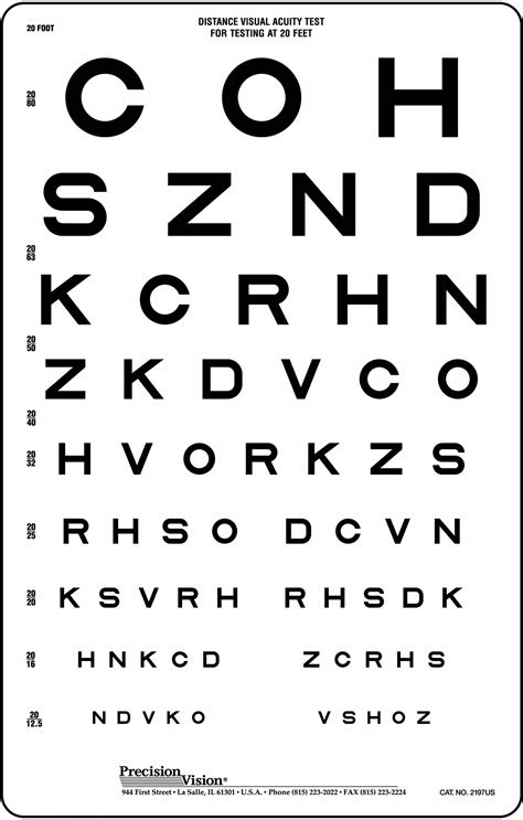 50 Printable Eye Test Charts Printabletemplates 50 Printable Eye Test