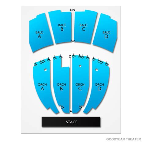 Goodyear Theater Akron Seating Chart