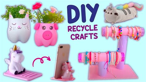 10 WONDERFUL RECYCLE DIY CRAFTS THAT WILL BRIGHTEN YOUR ROOM - YouTube