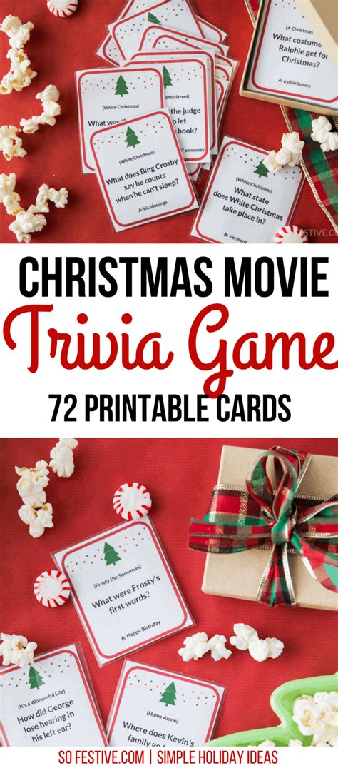 Today i have made these adorable free printable christmas movie trivia quiz worksheets that you can easily print using your home printer. Christmas Movie Trivia Game- Christmas Party Game Idea ...