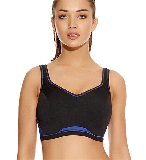 Freya Epic Underwire Crop Top Moulded Sports Bra Sports Bra Black Sports Bra Sport Bra Top