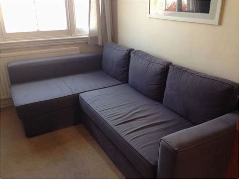 Manstad packs a lot of punch — it's a (1) small scale sectional sofa that's also a (2) bed and (3) as with most ikea sleepers, it is easy to see that nightly transformation from sofa to bed would more. Ikea Manstad L Shaped sofa Bed in 2020 | L shaped sofa bed ...