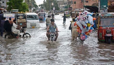 Heavy Rains Disrupt Life In Karachi