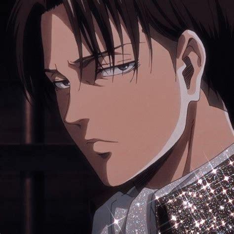 ᴀɴɪᴍᴇ ɢʟɪᴛᴛᴇʀ ɪᴄᴏɴs Attack On Titan Levi Levi Ackerman Cartoon