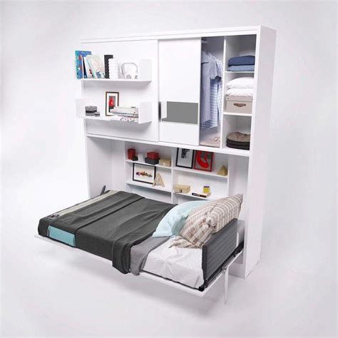 Gautreau Parete Letto Wall Twin Murphy Bed In 2020 Murphy Bed Ikea