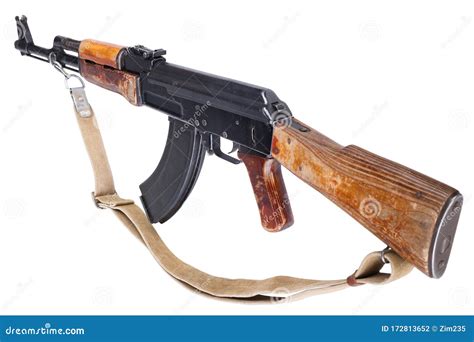 Rare First Type Model Ak 47 Assault Rifle Stock Photo Image Of