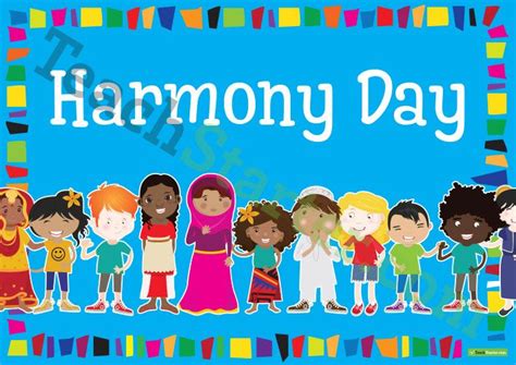 The theme is an asian's tapestry and it they the four main races in singapore are (arranged according to the poster) : Harmony Day Tree - Craft Activity Teaching Resource ...