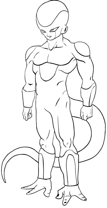 Dragon ball z coloring pages coloringpages1001. Goku Vs Frieza Coloring Pages at GetColorings.com | Free ...