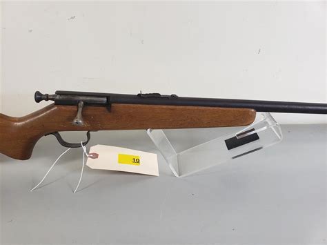 Sold Price Springfield Model 15 22 Caliber Single Shot Rifle Sn None