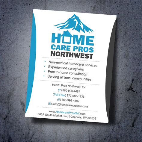 Check spelling or type a new query. HomeCare Pros NW Medical Business Card Design | Outdoor ...