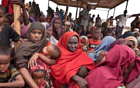 Seca E Deslocamento Na Somália Fugindo Da Poeira E Da Fome Acnur Brasil