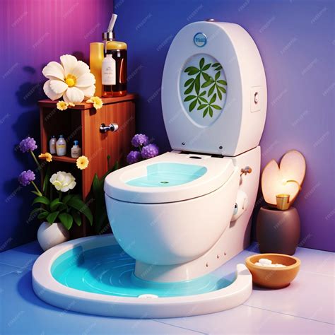 Premium Ai Image Futuristic Design Of Toilet