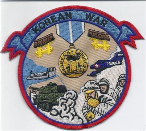 Korean War Embroidered Patch 285bx Ebay
