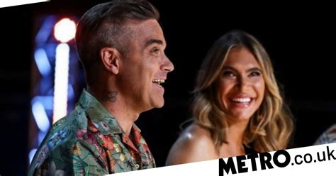 ayda field and robbie williams ‘happier since doing x factor together metro news