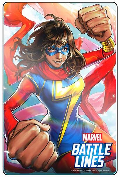 Marvel Battle Lines Card Digital Characters Line