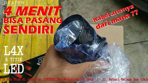 Cara memasang lampu led pada motor dc. CARA PASANG LAMPU TEMBAK DI XMAX - YouTube