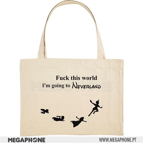 Saco F This World Neverland Megaphone Loja Online De T Shirts