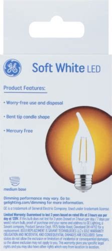 Ge Soft White 40w Led Classic Shape Light Bulb 2 Pk Kroger