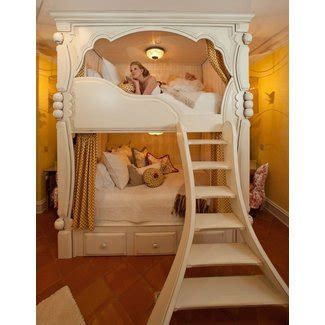 Princess bunk beds for girls are elegant, safe, and a smart use of space if your girls share a room, of if you have just one little princess that likes to invite her friends for slumber parties. Princess Bunk Beds For Girls - Ideas on Foter