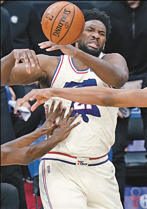 Embiid Leads Way As Sixers Defeat Short Handed Nets The Standard